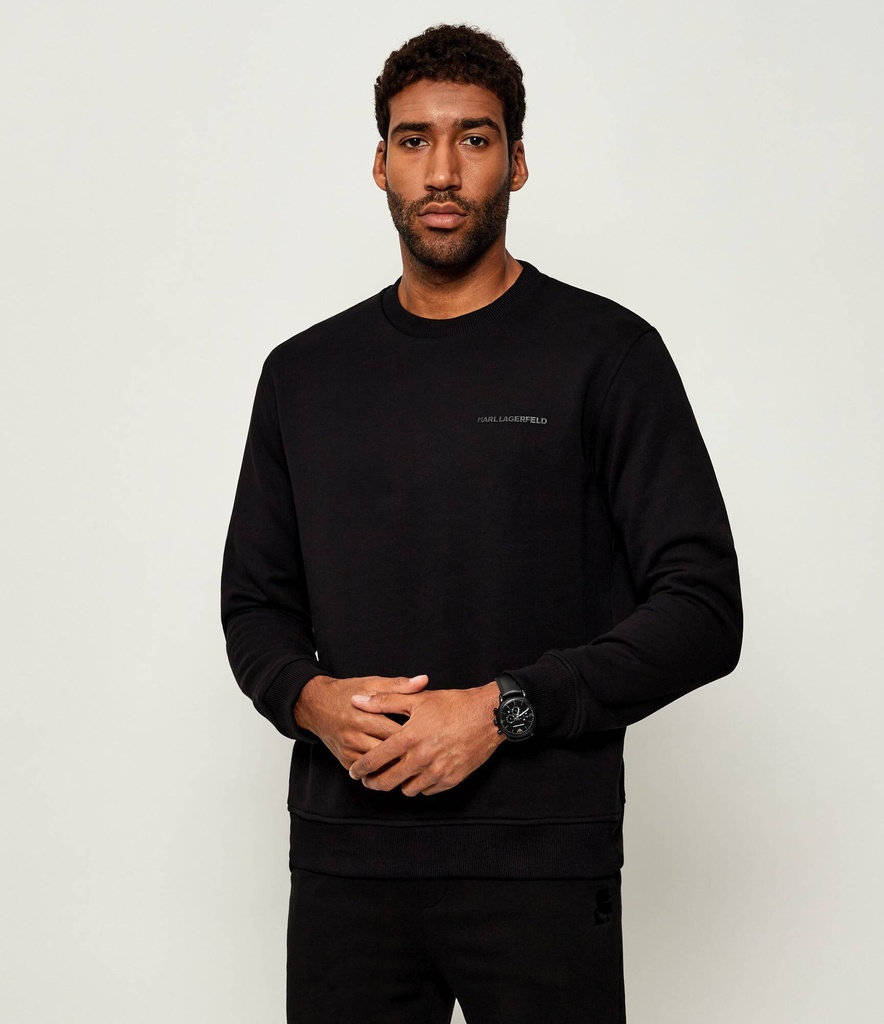 Karl Lagerfeld Cotton Sweat shirt Male BLACK