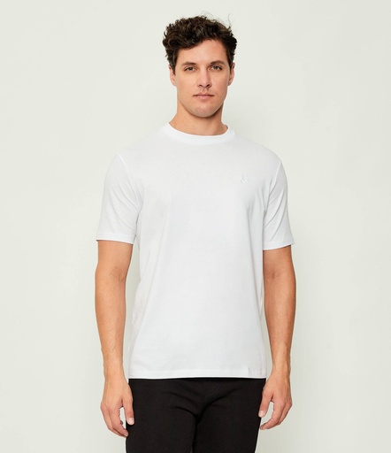 Karl Lagerfeld Round T-shirt Male WHITE