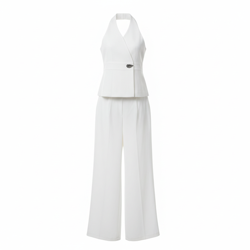 YAKE Vest&Pant Set  Female