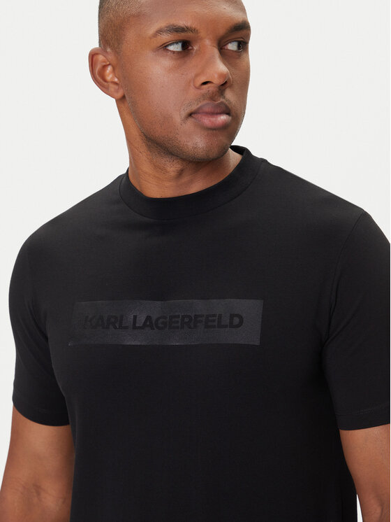 Karl Lagerfeld Round T-shirt Male WHITE