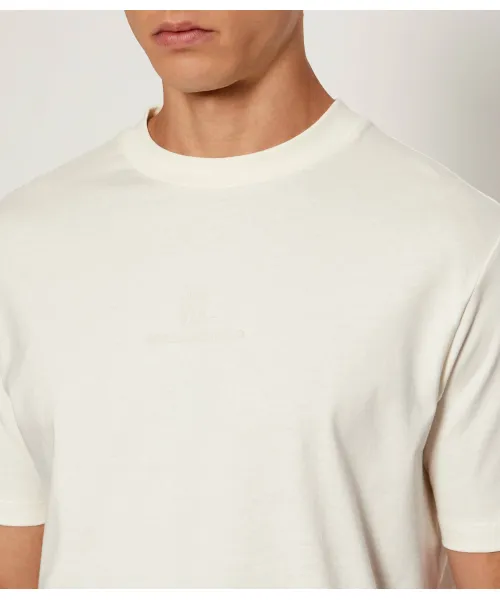 Karl Lagerfeld Round T-shirt Male WHITE