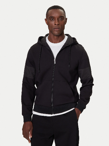 [554902] Karl Lagerfeld Cotton Jacket Male BLACK