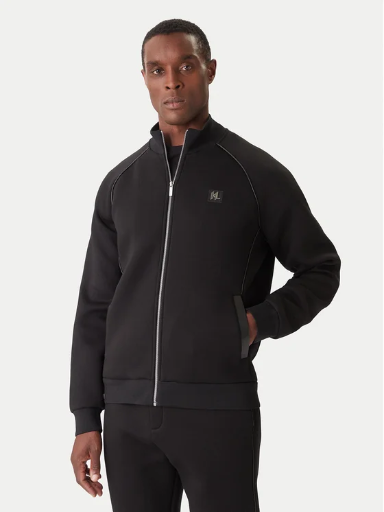 [554907] Karl Lagerfeld Cotton Jacket Male BLACK