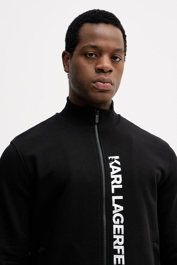 Karl Lagerfeld Cotton Jacket Male BLACK