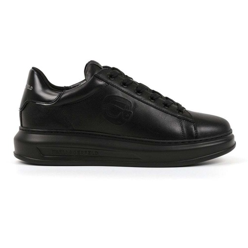 Karl Lagerfeld Leather Shoes Male BLACK