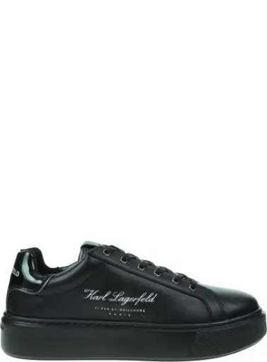 Karl Lagerfeld Leather Shoes Female BLACK