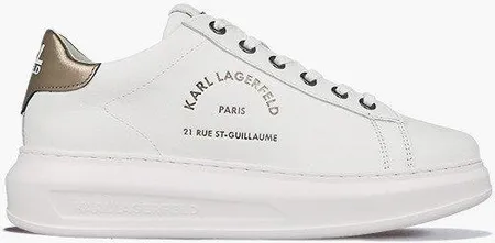 [62538-01S] Karl Lagerfeld Leather Shoes Female BLACK