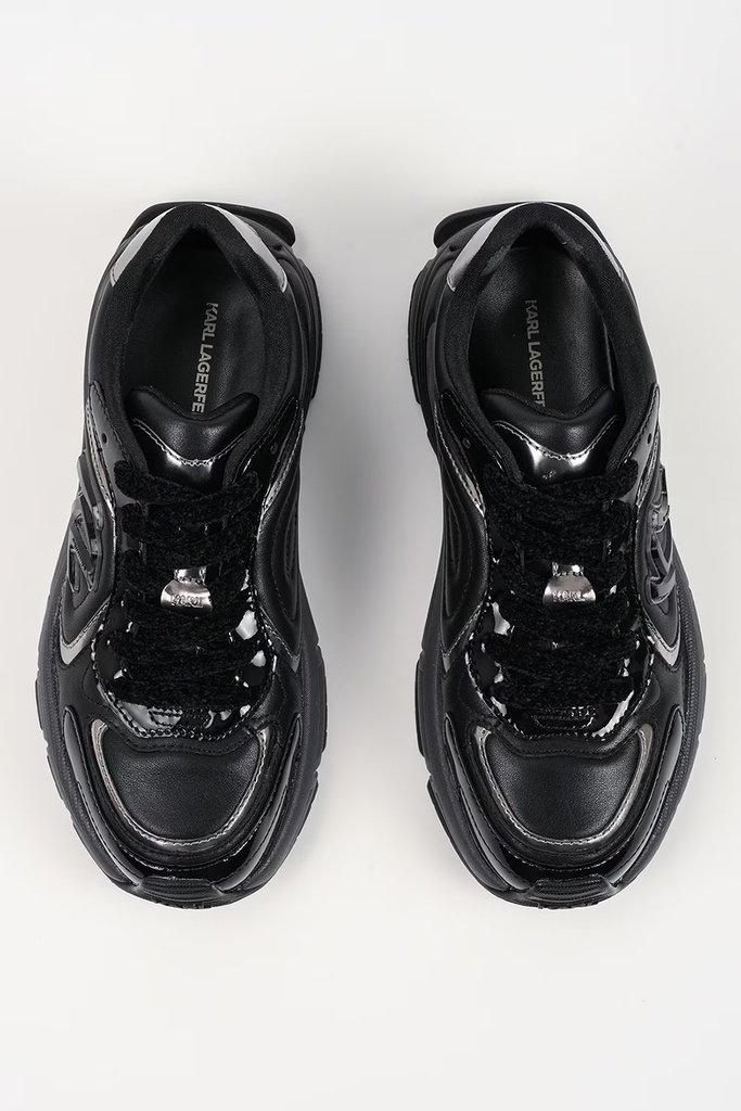 Karl Lagerfeld Leather Shoes Female BLACK
