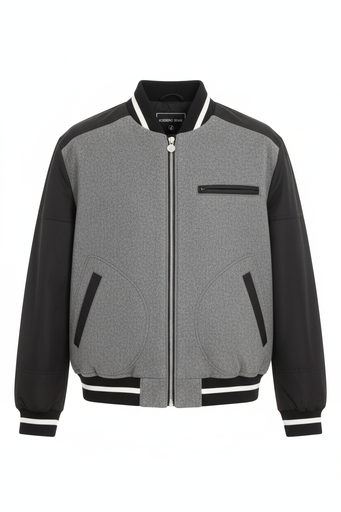 [J1P0O0416452] ICEBERG Jacket Mid puffer Mid Cotton Male BLACK