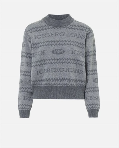 ICEBERG Sweater Knit  Female CAMEL