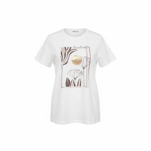 JOGGY Round Cotton T-shirt  Female 