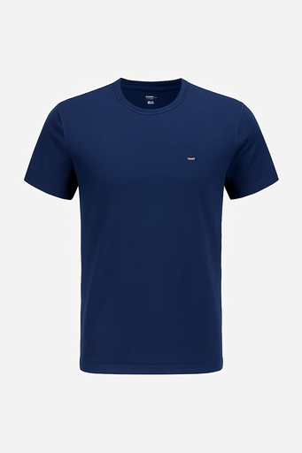 RECTANGLE JAUNE Round T-shirt  Male 