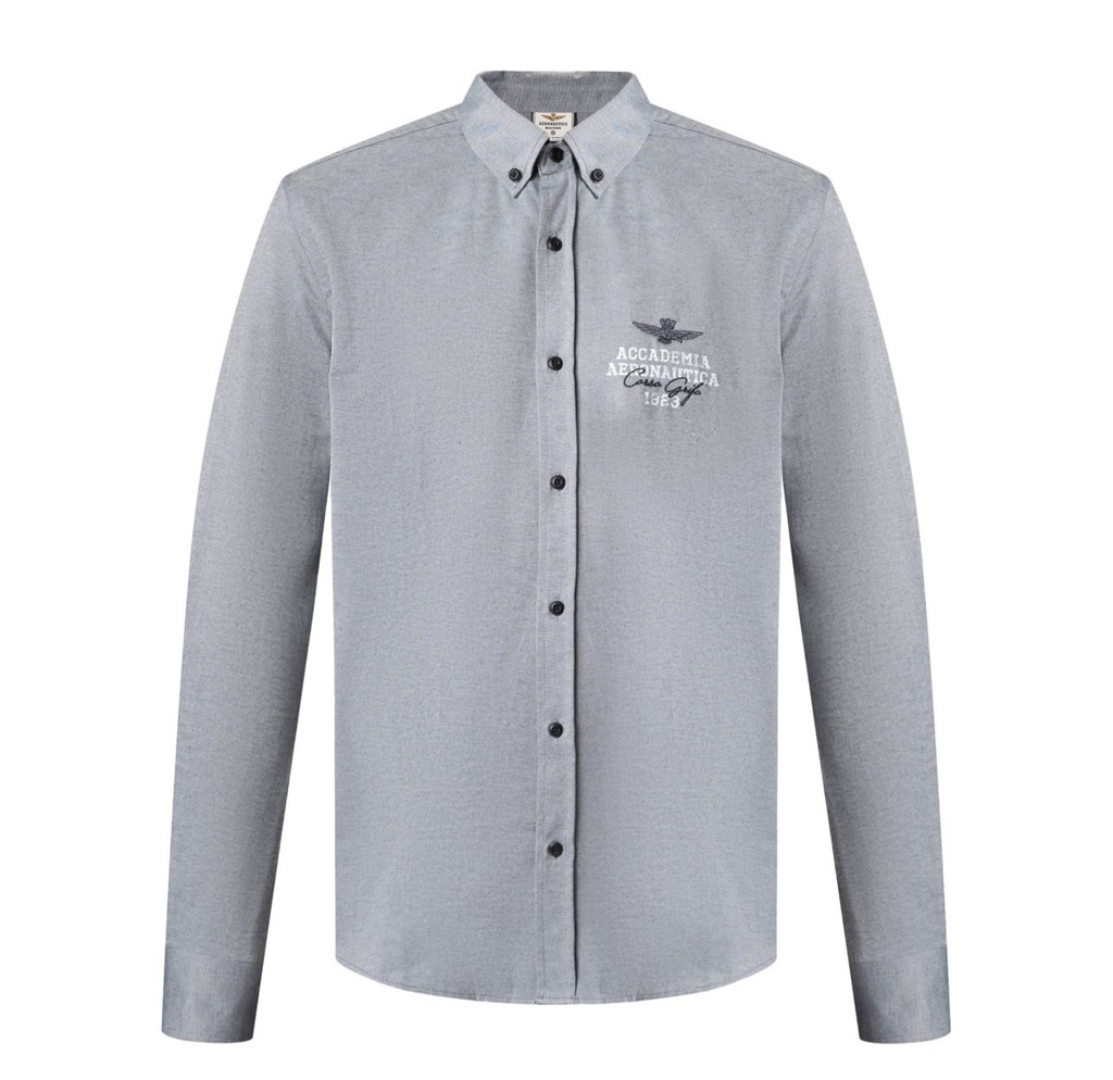 [1240CT3263] AERONAUTICA MILITARE Shirt Shirt Male GREY