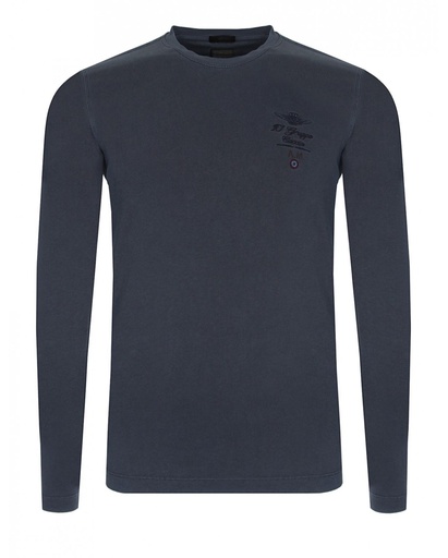 AERONAUTICA MILITARE Sweatshirt  Cotton Male DARK BLUE