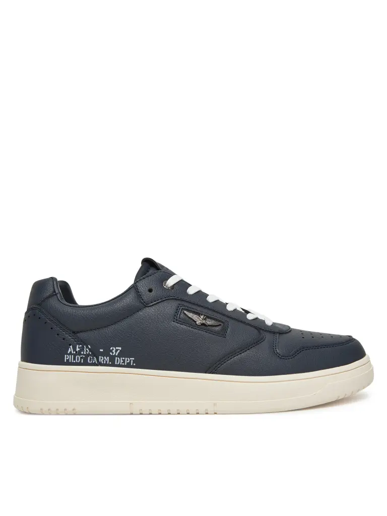 [251SC235PL277] AERONAUTICA MILITARE Shoes Sneakers Male BLACK