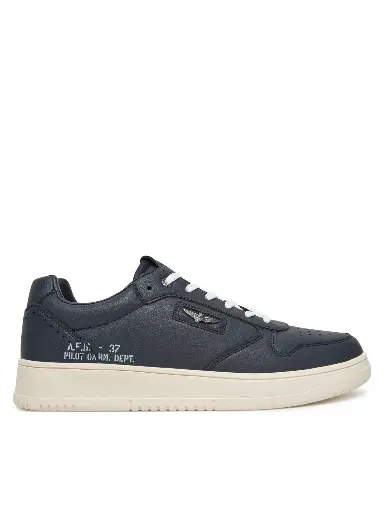 [251SC235PL277] AERONAUTICA MILITARE Shoes Sneakers Male BLACK