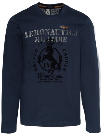 [471UJ00641] AERONAUTICA MILITARE T-shirt Cotton Male BLUE NAVY