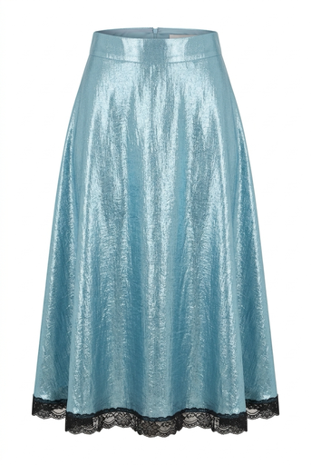 ZENE Shinny Skirt Female 