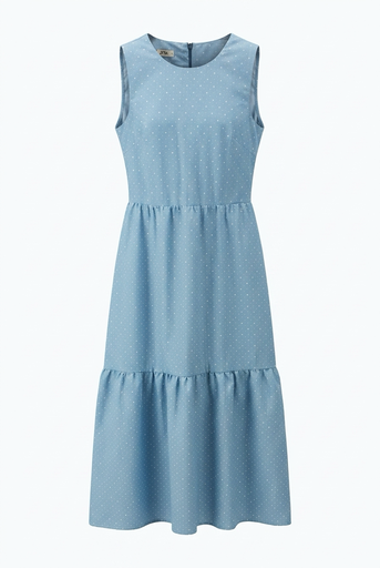 ZENE Long sleeveless  Dress Female 