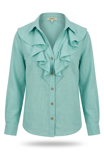 ZENE Linen Shirt Female 