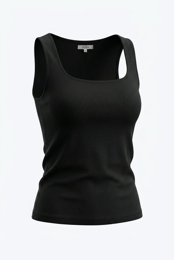 [S26-W-TP25-BK ] ZED Basic Top Female