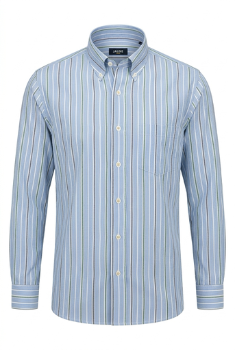 RECTANGLE JAUNE STRIPED Shirt Male