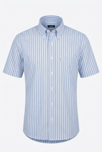 RECTANGLE JAUNE STRIPED Shirt Male