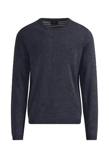 [1314-220L]  FYNCH HATTON  Sweater Cotton Round Neck Male