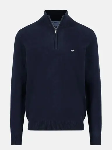  FYNCH HATTON  Half Zipper Sweater Knit  Male