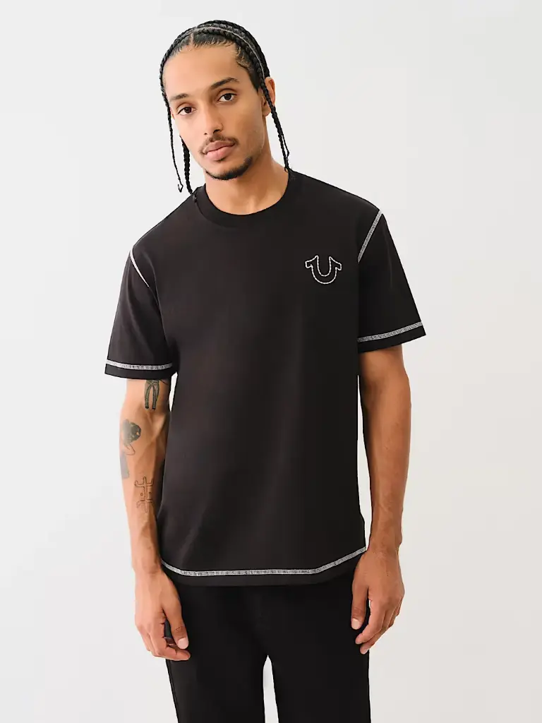 TRUE RELIGION T-shirt Cotton Male
