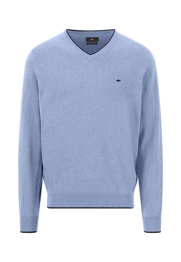  FYNCH HATTON  Sweater Knit V-Neck Male