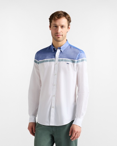 HARMONT & BLAINE Contrast Shirt Male
