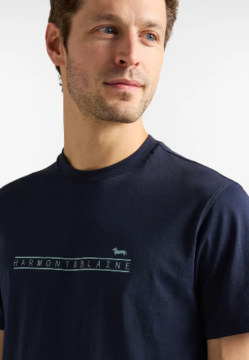 HARMONT & BLAINE Basic T-shirt Male