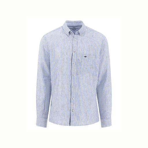 FYNCH HATTON Linen Shirt Male