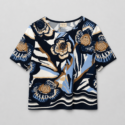 BARBRA Round NeckT-shirt Female