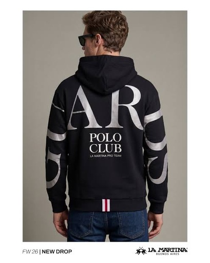 LA MARTINA Fleece Sweatshirt Male