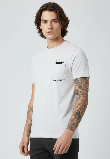 KARL LAGERFELD Roundneck T-Shirt Male 