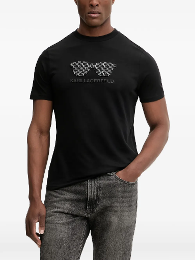 KARL LAGERFELD Roundneck T-Shirt Male 