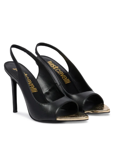[80RA3S56-ZPB90] JUST CAVALLI  Leather Heels Female