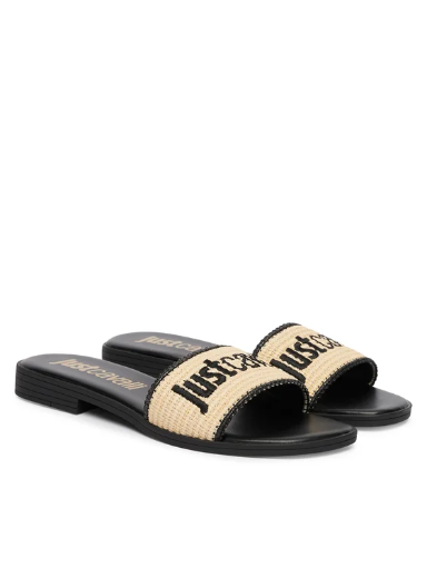 JUST CAVALLI  Straw Slipper  Female