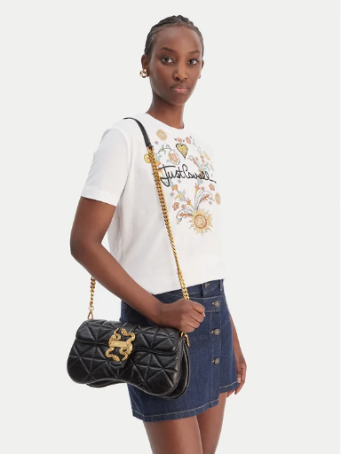 [80RA4BA1-ZSD24] JUST CAVALLI  Iconic snakes Bag Female