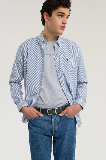 TRUSSARDI Regular Fit Shirt Male