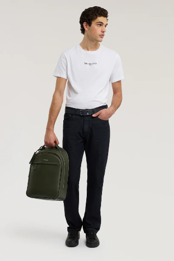 TRUSSARDI Regular Cotton T-Shirt Male