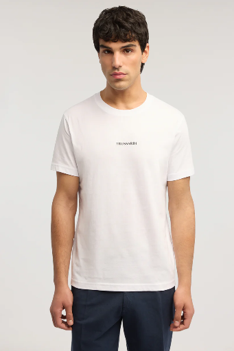 TRUSSARDI Regular Cotton T-Shirt Male