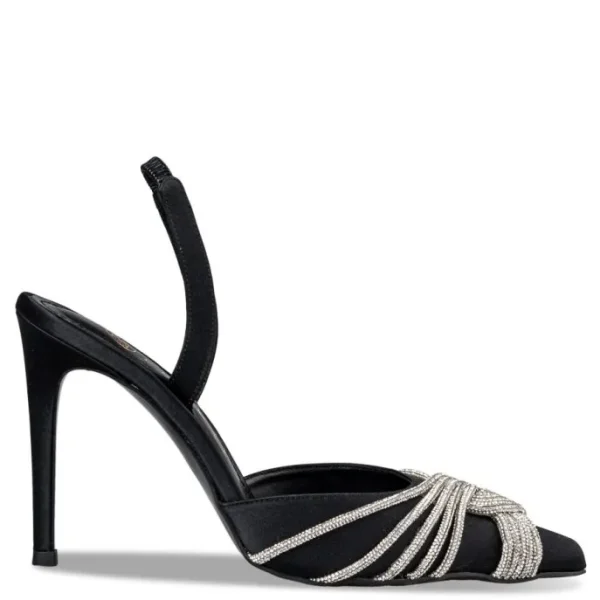 Envie SATIN SLINGBACK PUMPS