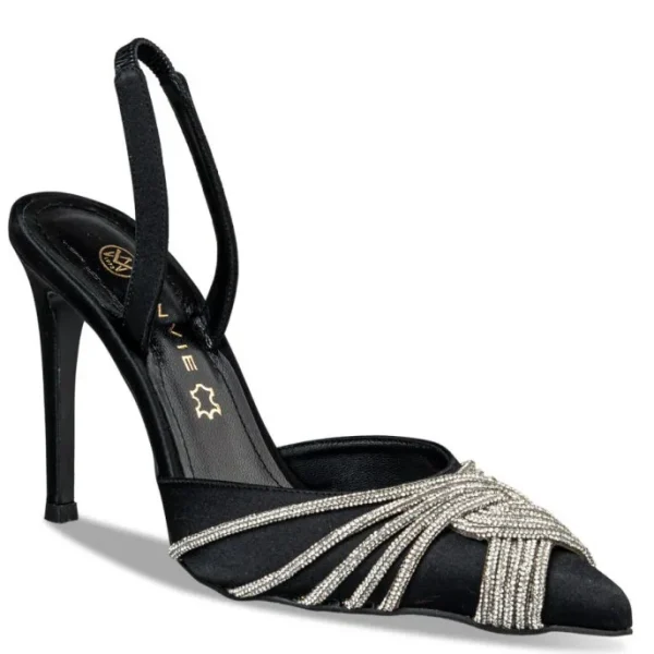 Envie SATIN SLINGBACK PUMPS - Image 2