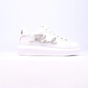 KARL LAGERFELD KAPRI SIGNIA RHINESTONE SNEAKERS
