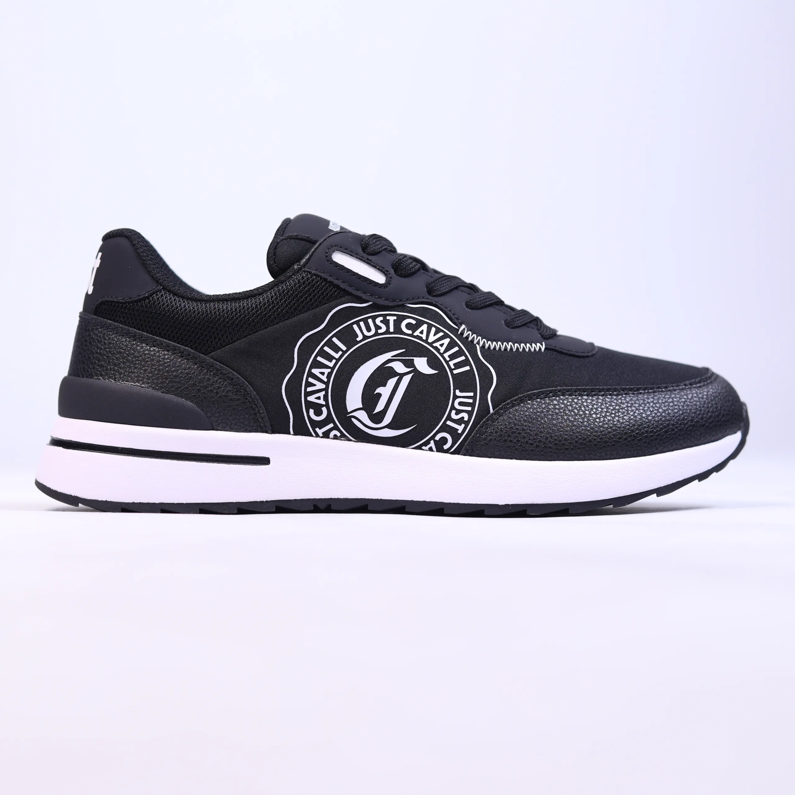 スニーカー JUST CAVALLI Men Sneakers White 76QA3SB5ZP279 003 Just Cavalli Outlet: Sneakers men - White | Just Cavalli