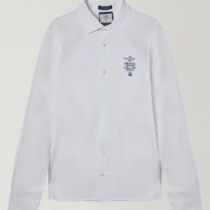 Aeronautica Militare Frecce Tricolori poplin shirt