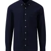 Fynch-Hatton POPLIN SHIRT WITH BUTTON-DOWN COLLAR
